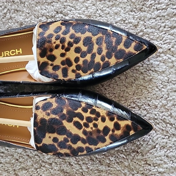 NIB Tory Burch Lila 20mm Eel Leather Loafer size 10.5 - Picture 9 of 13